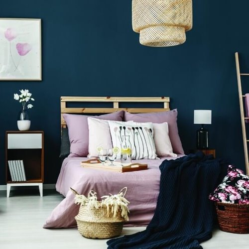 Bedroom Colors : Velvety Comfort