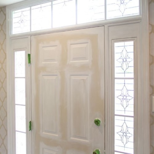 Painting The Door