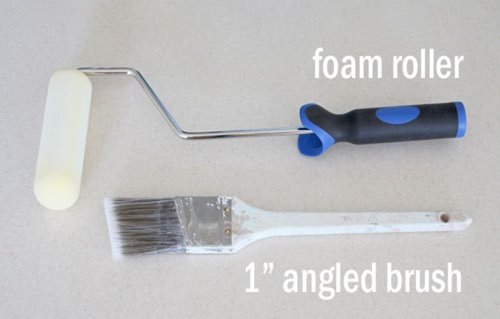 To Paint Cabinet Shelves You Will Need: