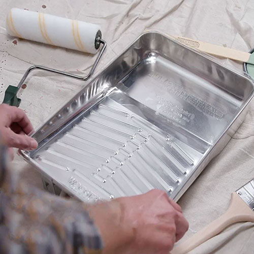 Step 2 — Prepping the Paint Roller